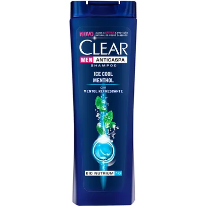 Shampoo Clear Men Anticaspa Ice Cool Menthol 400ml