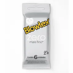 Preservativo Blowtex Zero Com 6 Unidades