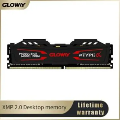 Saindo por R$ 136,71: Memória RAM GLOWAY 8GB DDR4 2666mhz XMP 2.0 | R$ 137 | Pelando