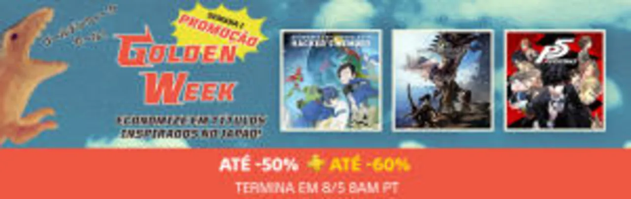 Promoção de Golden Week - PSN