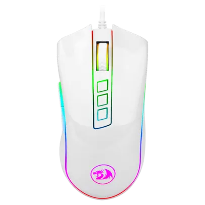 Mouse Gamer Redragon Cobra Chroma M711 RGB, 10000 DPI, 7 Botões Programáveis, White