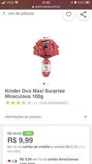 Ovo de Páscoa Kinder maxi