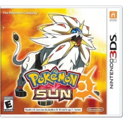 Pokemon Sun para Nintendo 3DS - R$ 136