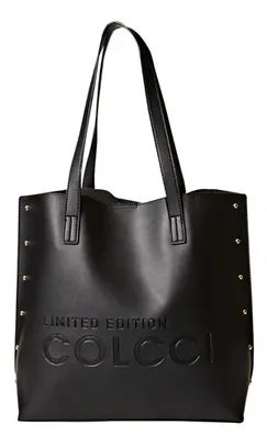 Bolsa Feminina Shop Bag Limited Preta - Colcci