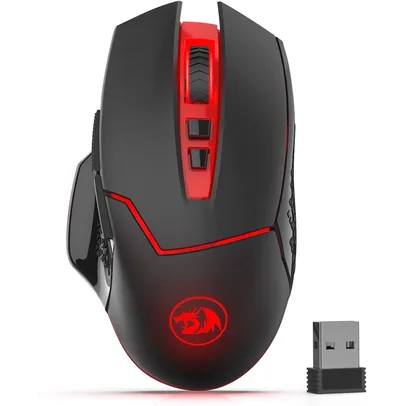 [AME $93] Redragon M690-1 Mouse de jogo sem fio com dpi Shifting