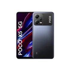 Xiaomi POCO X5 5G Smartphone Dual Sim 256GB Memory 8GB RAM 6.67" AMOLED Display 5000mAh 48MP+13MP CAM (preto)