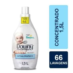 [PRIME] Amaciante Concentrado Downy Suave e Gentil, Hipoalergênicos, 1,5 L