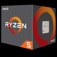 Processador AMD Ryzen 5 2600X 3.6GHz (4.25GHz Turbo), 6-Core 12-Thread - R$469