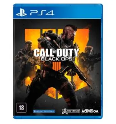 [1ª Compra] Call of Duty Black Ops 4 - PS4 - R$30