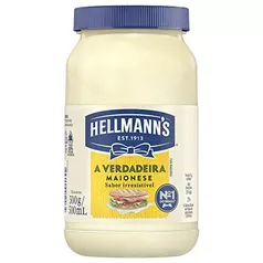 [Super R$5,59] Hellmann's - Maionese Tradicional, 500g