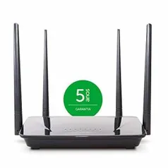 Wireless Dual Band Action R 1200, Intelbras, Roteadores, preto