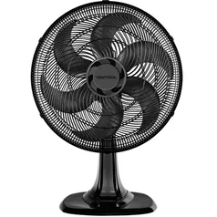 [CC AME] Ventilador de Mesa Ventisol Turbo 6 40CM, 6 Pás, 3 Velocidades, Suporte de Parede Integrado