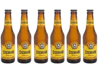 Cerveja Eisenbahn Pilsen 6 Unidades - 355ml | R$17