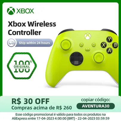 Controle Sem Fio Xbox Carbon - Diversas cores - Com caixa original e lacrada