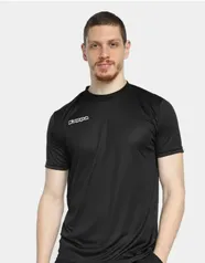 Camiseta Kappa Shangai Masculina - Preto