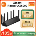 Xiaomi AX6000 AIoT 6000Mbs WiFi6 VPN 512MB Qualcomm 