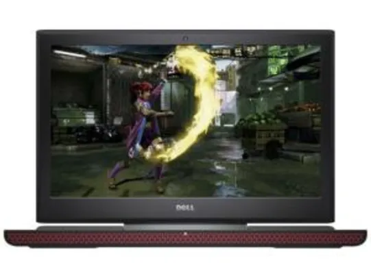 Notebook Gamer Dell Inspiron i15-7567-A30P Intel - Core i7 16GB 1TB LED 15,6” GeForce GTX 1050 Ti 4GB - R$4101