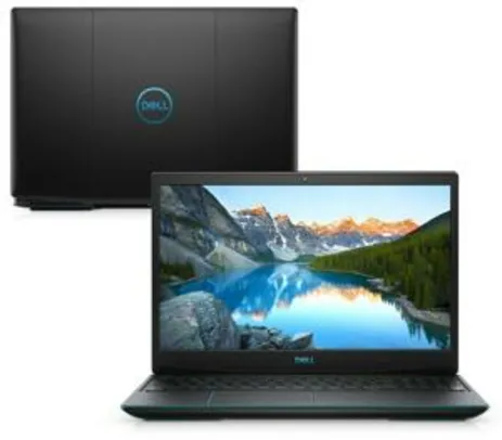 [R$4.219,82 AME + C.C. AMERICANAS] Notebook Gamer Dell G3 3500-M20P 15.6" | R$5240
