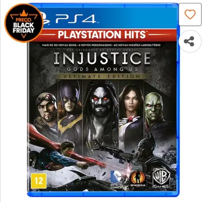 Jogo Injustice: Gods Among Us Goty - Playstation Hits - PS4