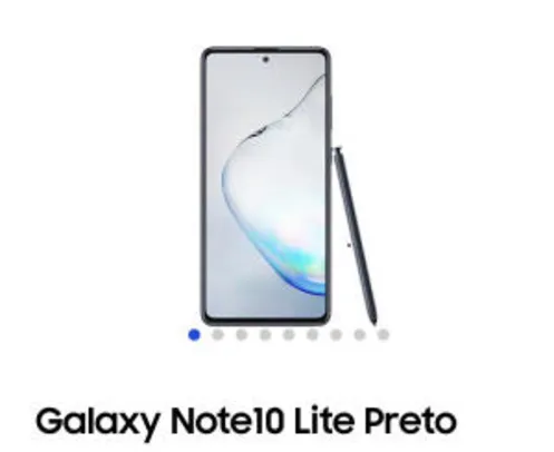 Galaxy Note10 Lite Aura Glow R$1.799