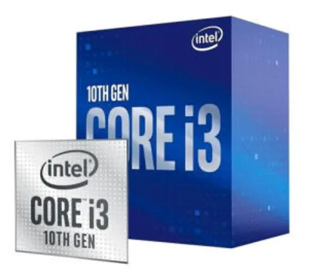Processador Intel Core I3 10100f 3.6ghz 6mb 10°ger S/video - R$599