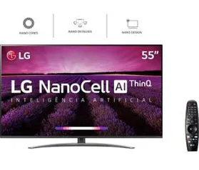 Smart TV LED LG 55'' 55SM8100 Ultra HD 4 | R$2.490