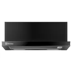 Depurador de Ar Electrolux 60cm Retrátil Preto Efficient com Luz de Led (DE6RP) 