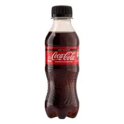 Coca-Cola Sem Açúcar PET 200ML - Leve 12 Pague 10 | R$0,99 cada
