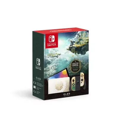 Console Nintendo Switch Oled - Edição Especial The Legend of Zelda: Tears of the Kingdom