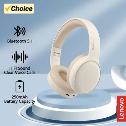 Headphone Bluetooth Lenovo TH30 