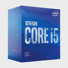 [APP] Processador Intel Core i5-10400F, 2.9GHz (4.3GHz Max), LGA 1200, 10ªger, 6/12, s/vídeo