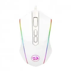 Mouse Gamer Redragon MEMEANLION CHROMA, 10000 DPI, 8 Botões, White, M710W-RGB