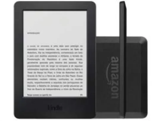 [Magazine Luiza] Kindle 7ª Geração Wi-Fi 4GB Tela 6 - Mais de 2.000 Livros - Amazon por R$ 199