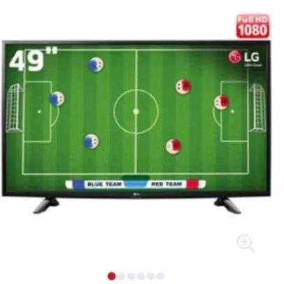 TV LED 49" Full HD LG 49LH5150 com Conversor Digital Integrado,  por R$ 1899
