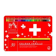 Lápis de Cor Swisscolor 30 - Caran D'Ache | R$98