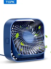 Mini ventilador de mesa 360°