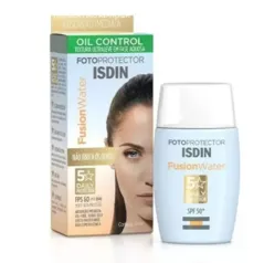 Protetor Solar Facial Isdin Fusion Water Oil Control FPS 60 com 30ml