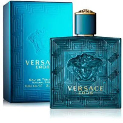 Perfume Versace Eros 100ml Eau De Toilette R$299