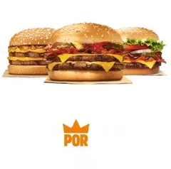 3 sanduíches por R$5 no Burger King