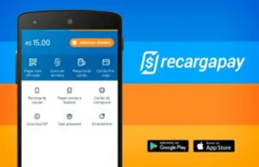 [Primeira Compra ] Pague R$0,99 e Ganhe R$15 em Créditos no RecargaPay para operadora Tim, Oi ou Claro