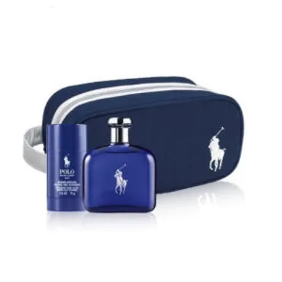 [ AME R$231,05 ] Polo Blue EDT 125ml + Desodorante Stick 2,6ml
