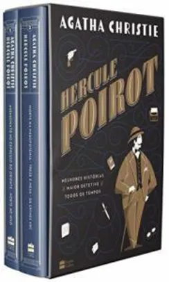 Box Agatha Christie - Melhores Histórias de Hercule Poirot | R$40