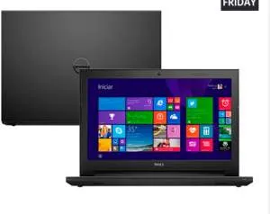 [Submarino] Notebook Dell Inspiron I14-3443-B40T Intel Core i5 8GB (2GB de Memória Dedicada) 1TB LED 14" Touchscreen Windows 8.1