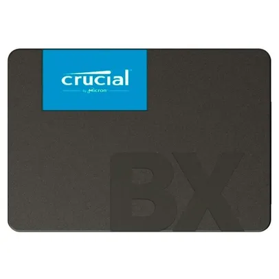 SSD Crucial BX500 SATA, 500GB, 3D NAND, Leitura: 540Mb/s e Gravação: 500Mb/s - CT500BX500SSD1