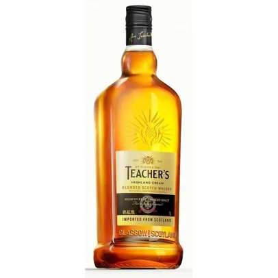 Whisky Teacher's Highland Cream Escocês 1 Litro - R$ 40