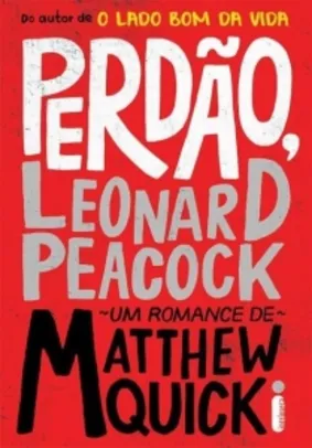 [Saraiva] Livro Perdão Leonard Peacock R$ 10