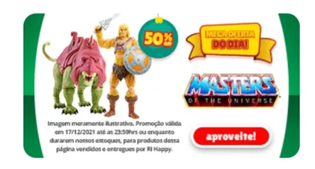 Motu com 50% OFF - Ri Happy Brinquedos 