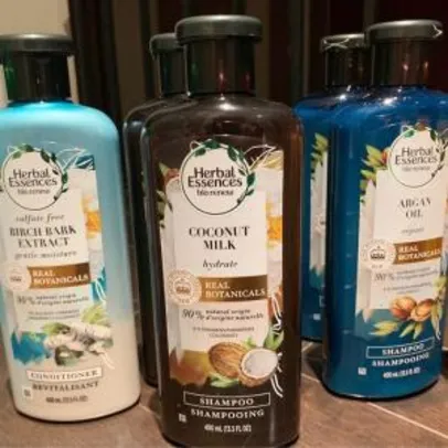 Saindo por R$ 19,9: 50% off shampoo e condicionador Herbal | Americanas | Pelando