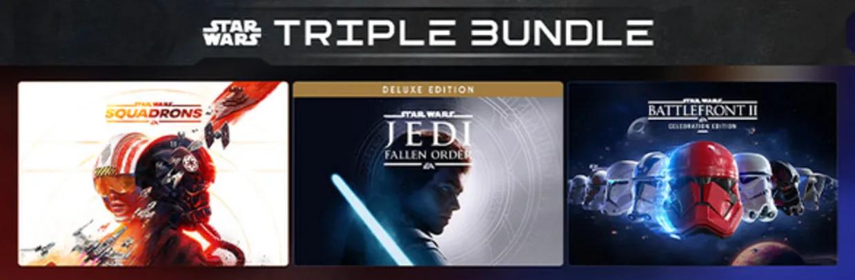 PACOTE TRIPLO DA EA STAR WARS™  no Steam