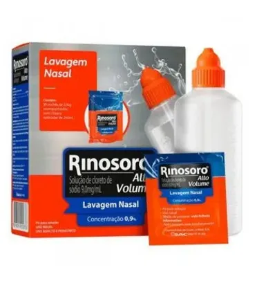 Rinosoro Alto Volume Com 30 Sachês + 1 Frasco De 250ml